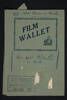 Film wallet, Auckland War Memorial Museum, EPH-ARTS-2-19
