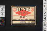 Ilford HP3, Auckland War Memorial Museum, EPH-ARTS-2-73