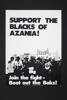 Support the blacks of Azania!, Auckland War Memorial Museum, EPH-PT-3-50