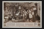 Flaxmill workers, Patura, Auckland War Memorial Museum, EPH-PT-7-36