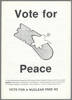 Vote for Peace, Auckland War Memorial Museum, EPH-PRO-1-21