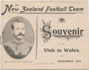 The New Zealand Football Team Souvenir of the Visit to Wales, Auckland War Memorial Museum, EPH-HRC-1-1