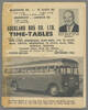 Auckland Bus Co. Ltd. time-tables, Auckland War Memorial Museum, EPH-TTR-9-2