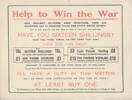 Help to Win the War, Auckland War Memorial Museum, EPH-W1-9-1