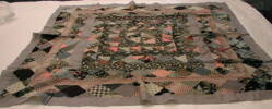 textile piece, quilted