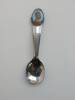Spoon, Coronation enamel detail
