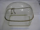 dome, glass with cord