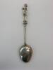 Teaspoon, silver, musical figure