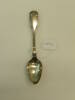 Teaspoon, silver, lion motif