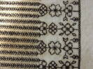 textile, cross-stitched