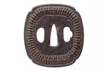 tsuba, M969, [1934.316], Photographed by Andrew Hales, digital, 07 Sep 2016, © Auckland Museum CC BY