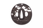 tsuba, M981, 1934.316, Photographed by Andrew Hales, digital, 08 Sep 2016, © Auckland Museum CC BY