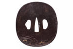 tsuba, M897, [1934.316], Photographed by Andrew Hales, digital, 08 Sep 2016, © Auckland Museum CC BY