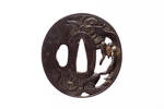 tsuba, 1934.317, M949, 20862.9, Photographed by Andrew Hales, digital, 09 Sep 2016, © Auckland Museum CC BY