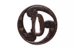 tsuba, M957, Photographed by Andrew Hales, digital, 09 Sep 2016, © Auckland Museum CC BY