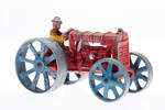 toy tractor, 1996.165.53, Photographed by Andrew Hales, digital, 14 May 2018, © Auckland Museum CC BY