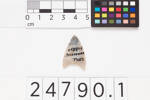 Arrow head, 1930.107, 24790.1, 4, 140, Photographed by Andrew Hales, digital, 16 Aug 2017, © Auckland Museum CC BY
