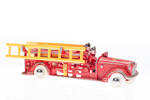 toy fire engine, 1996.165.55, Photographed by Andrew Hales, digital, 17 May 2018, © Auckland Museum CC BY