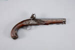 pistol, flintlock, 1946.223, W1085.1, W1085.2, 178885-6, W1085, Photographed by Andrew Hales, digital, 23 Jan 2017, © Auckland Museum CC BY