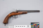 pistol, rim-fire, 1959.11, W1330, Photographed by Andrew Hales, digital, 23 Jan 2017, © Auckland Museum CC BY