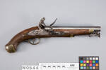 pistol, flintlock, W0644, 393800, Photographed by Andrew Hales, digital, 24 Jan 2017, © Auckland Museum CC BY