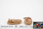 slippers, moccasin, 1999.107.133, Photographed by Andrew Hales, digital, 24 Jul 2017, © Auckland Museum CC BY