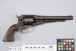 revolver, centrefire, W1515, Photographed by Andrew Hales, digital, 25 Jan 2017, © Auckland Museum CC BY