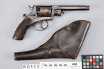 revolver and holster, W0333, 309876, Photographed by Andrew Hales, digital, 26 Jan 2017, © Auckland Museum CC BY