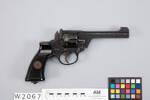 revolver, centrefire, 1988.167, W2067, Y5919, Photographed by Andrew Hales, digital, 26 Jan 2017, © Auckland Museum CC BY