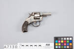 revolver, rim-fire, 1990.55, A7130, Photographed by Andrew Hales, digital, 26 Jan 2017, © Auckland Museum CC BY