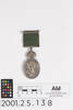 medal, decoration, 2001.25.138, 7463, Photographed by Andrew Hales, digital, 26 Jul 2016, © Auckland Museum CC BY