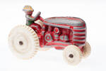toy tractor, 1996.165.103, Photographed by Andrew Hales, digital, 29 May 2018, © Auckland Museum CC BY
