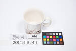 mug, 2014.19.41, #84, Photographed by Andrew Hales, digital, 29 Jun 2016, © Auckland Museum CC BY