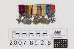 medal, miniature, 2007.80.2.8, TD:391, Photographed by Ben Abdale-Weir, digital, 12 Apr 2017, © Auckland Museum CC BY