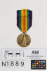 medal, campaign, N1889, Photographed by Ben Abdale-Weir, digital, 24 Jan 2017, © Auckland Museum CC BY