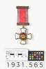 medal, decoration, W0545, 1931.565, © Auckland Museum CC BY