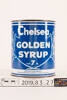 golden syrup tin, 2019.83.27, Photographed 26 Feb 2020, © Auckland Museum CC BY