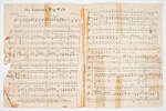 music, sheet, 1999.155.96, Photographed by Denise Baynham, digital, 05 Jul 2017, © Auckland Museum CC BY