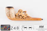 pipe, meerschaum, Z48, Z163, Photographed by Denise Baynham, digital, 10 Dec 2018, © Auckland Museum CC BY