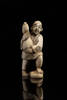 netsuke, figure, M457, © Auckland Museum CC BY