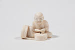 netsuke, 1932.233, 595, 18032, 18032.XX, M145, Photographed by Jennifer Carol, digital, 12 Mar 2020, © Auckland Museum CC BY