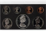 coin set, 1984.299.1, Photographed by Jennifer Carol, digital, 13 Apr 2018, © Auckland Museum CC BY