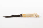 tolle knife in sheath, 1932.233, 732, 17633, M278, Photographed by Jennifer Carol, digital, 19 Mar 2020, © Auckland Museum CC BY