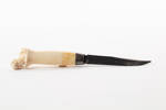 tolle knife in sheath, 1932.233, 732, 17633, M278, Photographed by Jennifer Carol, digital, 19 Mar 2020, © Auckland Museum CC BY