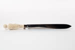 knife, carving, 1932.233, 756, 17648, M281, Photographed by Jennifer Carol, digital, 19 Mar 2020, © Auckland Museum CC BY