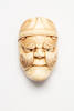 netsuke, mask, M449, © Auckland Museum CC BY