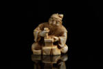 netsuke, figure, M462, © Auckland Museum CC BY