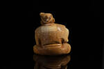 netsuke, figure, M462, © Auckland Museum CC BY