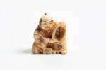 netsuke, figure, M465, © Auckland Museum CC BY