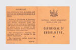 certificate, enrolment, 1995.59.22, © Auckland Museum CC BY